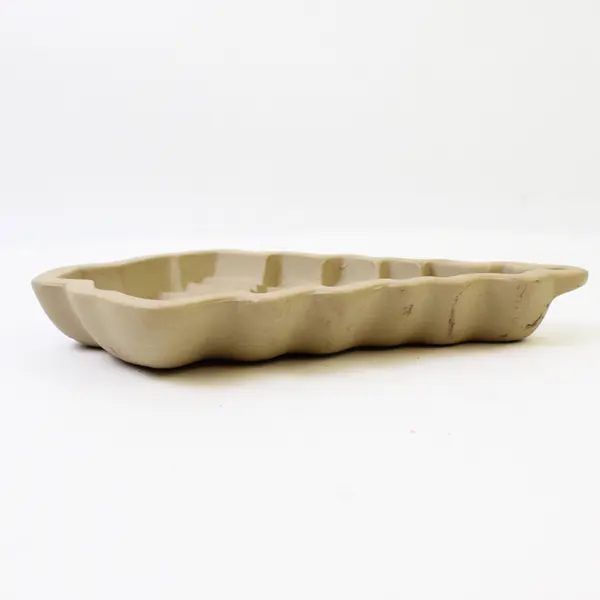 Wilton Stoneware Christmas Holiday Tree Cookie Mold 6.5" Long 5" Wide