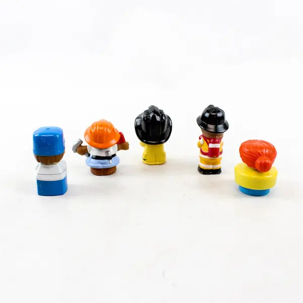Lot of 5 Toddler Play People Figurines Pretend Play Preschool Toys