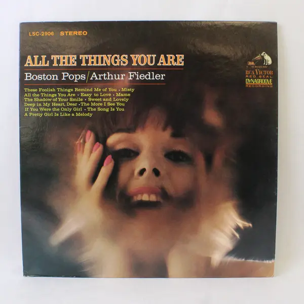 Boston Pops/Arthur Fiedler - All The Things You Are  - 12" Vinyl Record