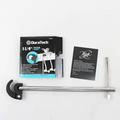 DuraTech Iron Duke Tools Basin Wrench DTBWS-1  Fits 3/8" to  1-1/4"