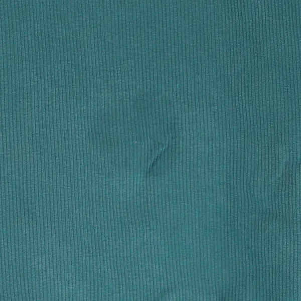 VTG Whistles Compagnie Internationale Teal Silk Button-Up Women's Small