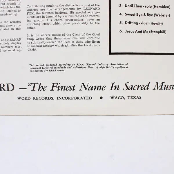 Haven of Rest Favorite 12" Vinyl Record