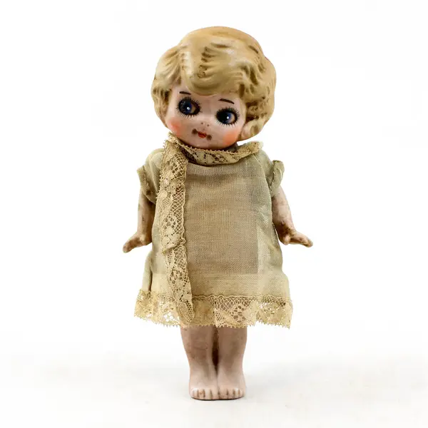 Vintage Bisque Googly Eye Doll Made in Japan - Collectible