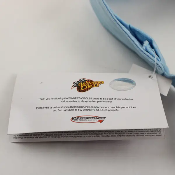 Winners Circle Jimmie Johnson NASCAR #48 Ladies Collection Blue Sun Visor Hat