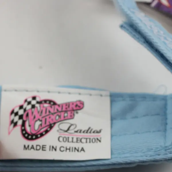 Winners Circle Jimmie Johnson NASCAR #48 Ladies Collection Blue Sun Visor Hat