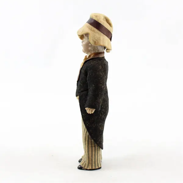 Vintage Mid-Century Groom Doll 7in Needs Restoration