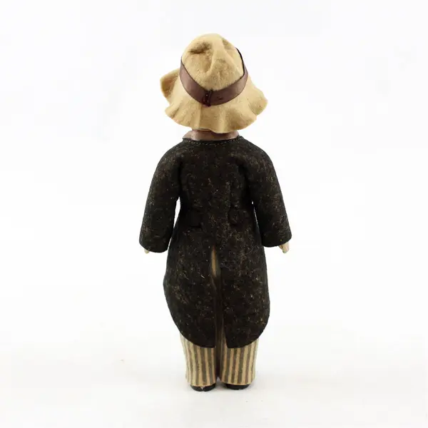 Vintage Mid-Century Groom Doll 7in Needs Restoration