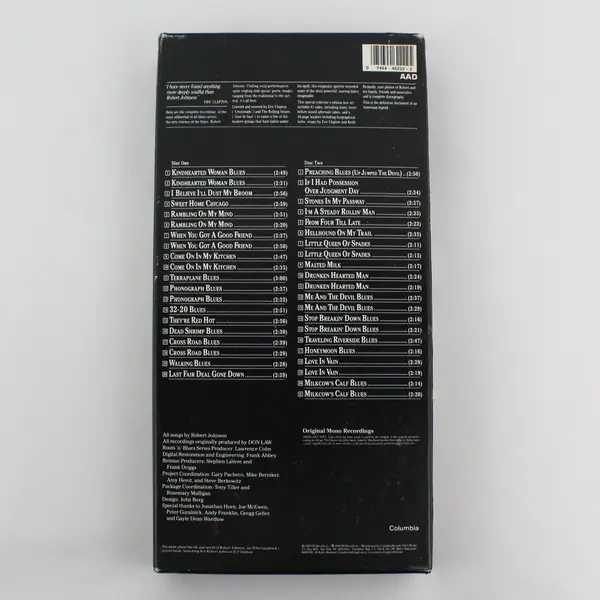 Robert Johnson The Complete Recordings 2CD Long Box Set w/Booklet -