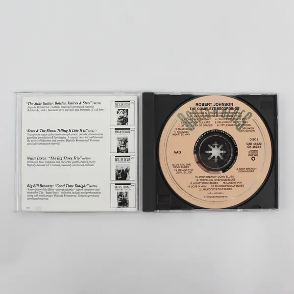 Robert Johnson The Complete Recordings 2CD Long Box Set w/Booklet -