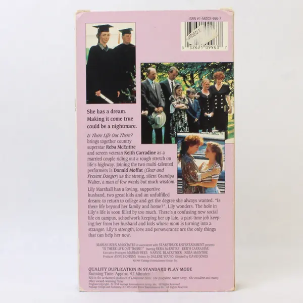 Is There Life Out There VHS 1995 Pre-Owned Untested