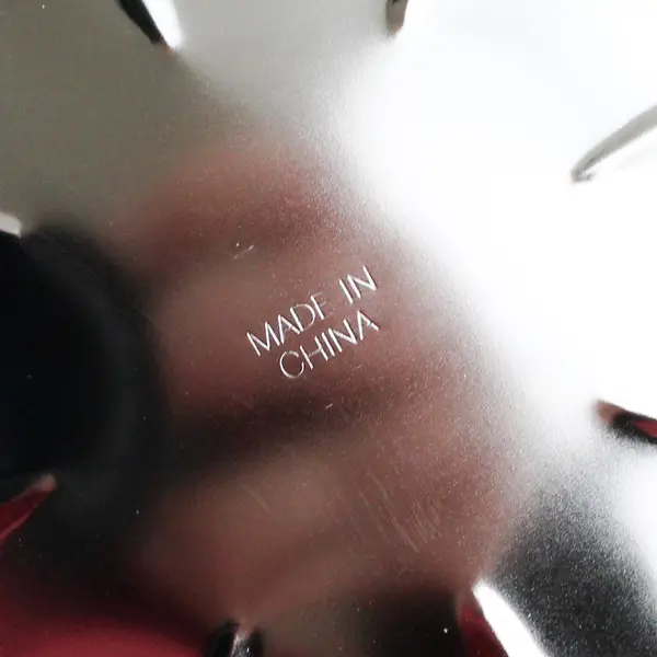 Vintage Elegant Chrome Serving Dish 7.5"