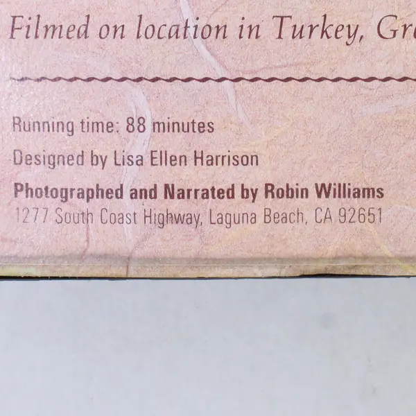 Paul's Journeys According to Scripture VHS Robin Williams Narrated