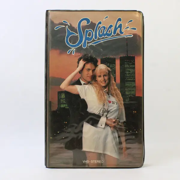 Splash (1984) VHS Tom Hanks Daryl Hannah Eugene Levy PG - Untested