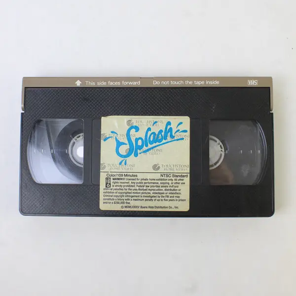 Splash (1984) VHS Tom Hanks Daryl Hannah Eugene Levy PG - Untested
