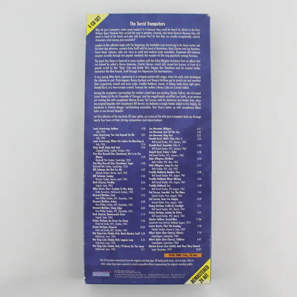 Original Jazz Legends Featuring Torrid Trumpeters V.1 (5CD Box, 1999)