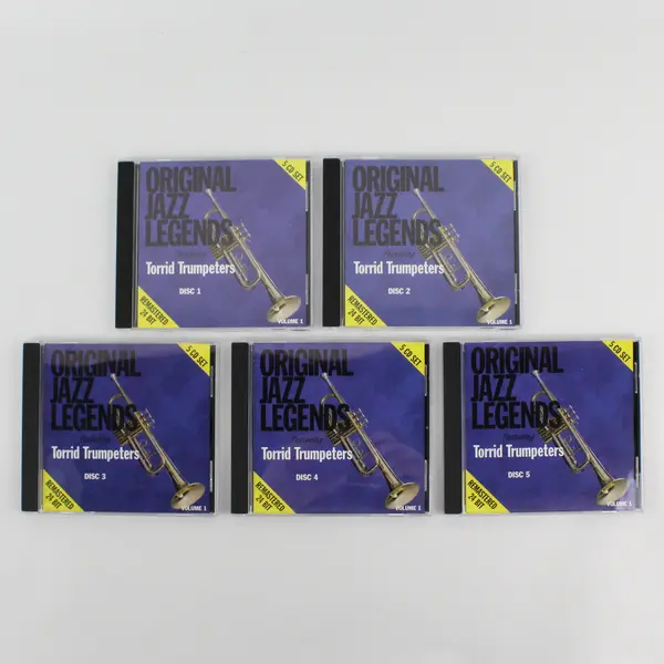 Original Jazz Legends Featuring Torrid Trumpeters V.1 (5CD Box, 1999)