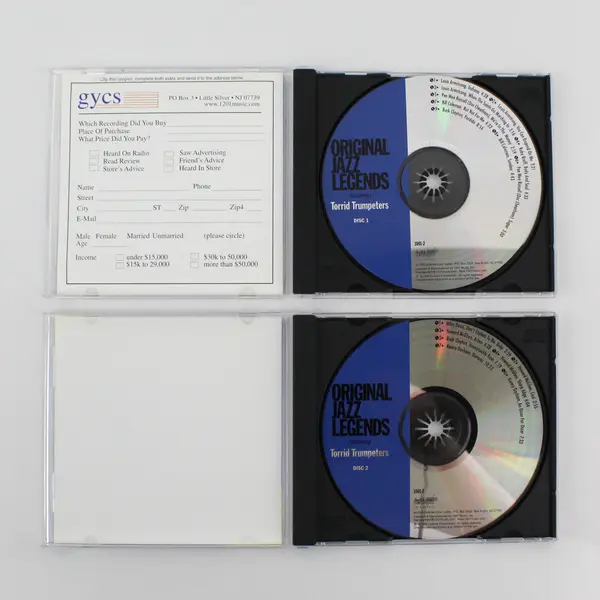 Original Jazz Legends Featuring Torrid Trumpeters V.1 (5CD Box, 1999)