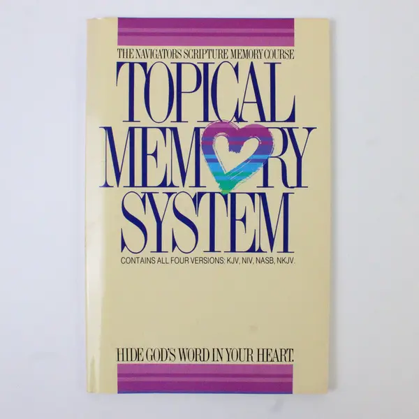 Topical Memory System Package: Hide God's Word in Your Heart Paperback