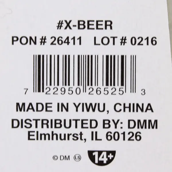 Uncle Bob's Red "Happy Holiday" Christmas Tree Ugly Beer Knit Sweater