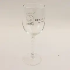 Cuvaison Napa Valley Established 1969 Clear Glass Stemmed Wine Glass 8" Tall