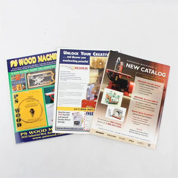 Lot of 3 Creative Woodworks & Crafts Magazines Oct 2001 Nov 2001 Aug 2003