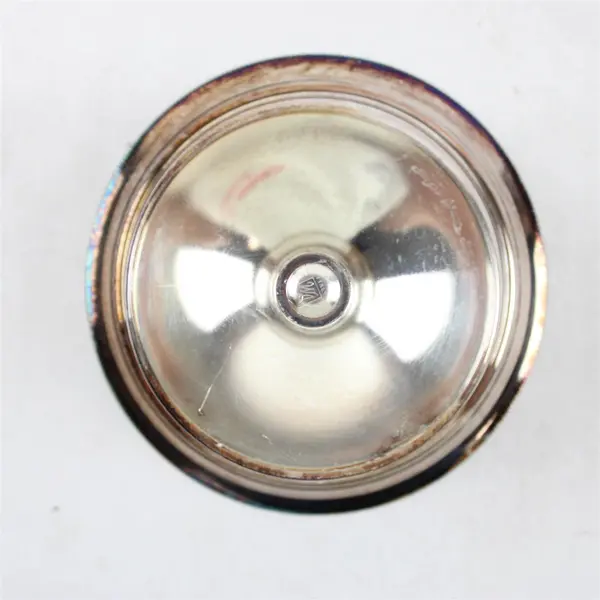 Vintage William Adams Quality Silverplate Pedestal Bowl 3-1/4" 