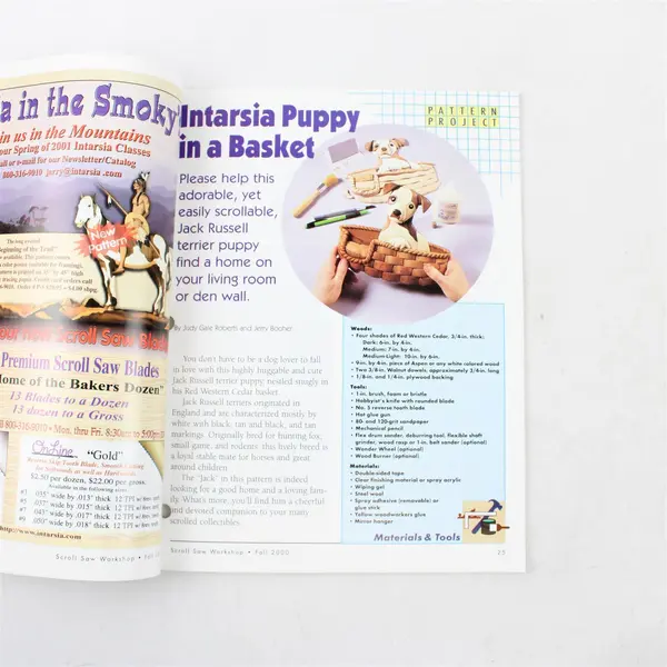 Lot of 3 Woodworking Magazines – Scroll Saw Work Shop & Creative Woodworks