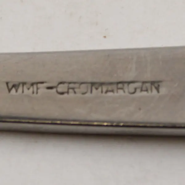 Lot of 2 WMF Cromargan Baby/Youth Flatware Animal Theme Fork & Teaspoon Good