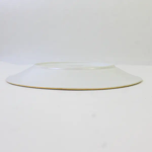 Tienshan Deck The Halls (Verge) Pattern Poinsettia Ceramic Salad Plate 7.75"