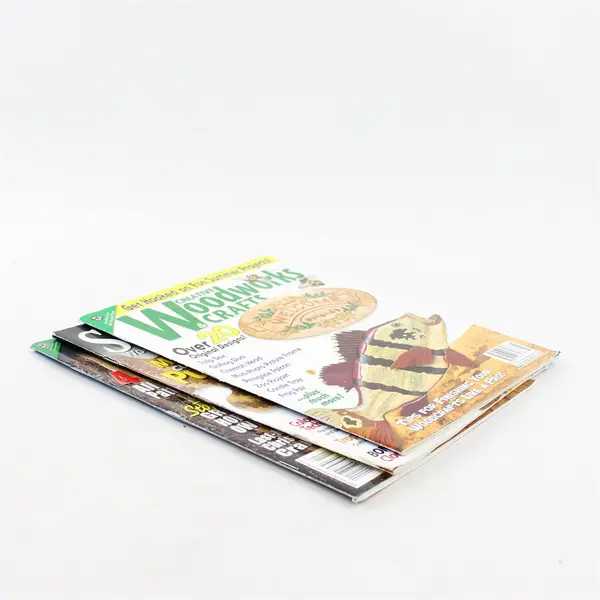 Lot of 3 Woodworking Magazines - Creative Woodworks 2011/2012; Scroll Saw 2007