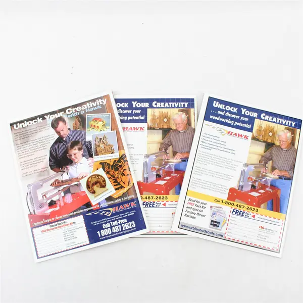 Lot of 3 Woodworking Mags: Scroll Saw Work Shop 2005 & Creative Woodworks 2002