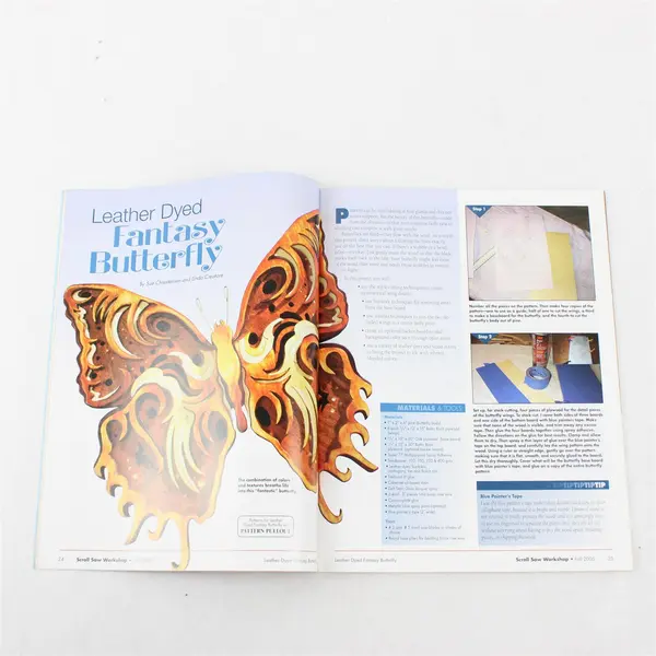 Lot of 3 Woodworking Magazines: Scroll Saw Workshop & Creative Woodworks