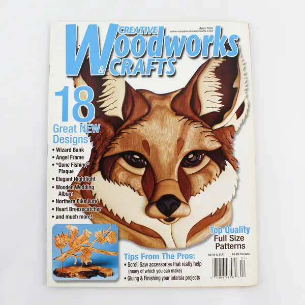 Lot of 3 Creative Woodworks & Crafts Magazines Holiday/Apr/Sep 2006