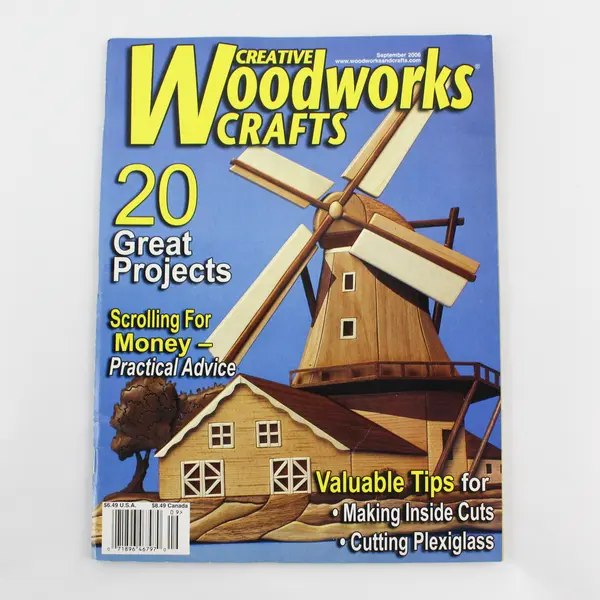 Lot of 3 Creative Woodworks & Crafts Magazines Holiday/Apr/Sep 2006