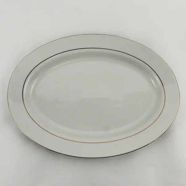 Royal Majestic D'OR 8404 Fine China 14” x 10" Serving Platter 