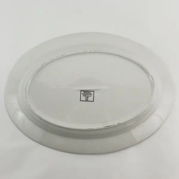 Royal Majestic D'OR 8404 Fine China 14” x 10" Serving Platter 