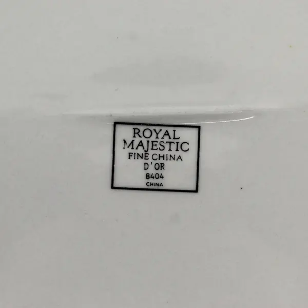 Royal Majestic D'OR 8404 Fine China 14” x 10" Serving Platter 