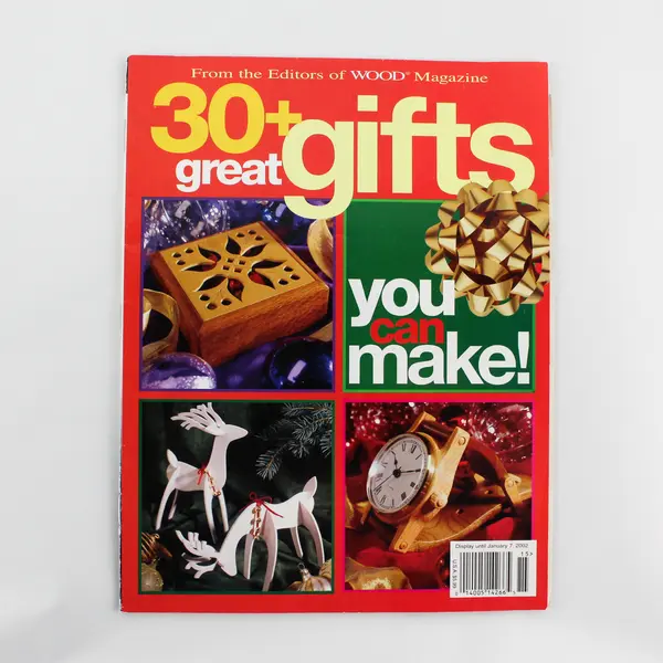 Lot of 2 Woodworking Magazines: Wood Jan 2002 & Fine Apr 2010