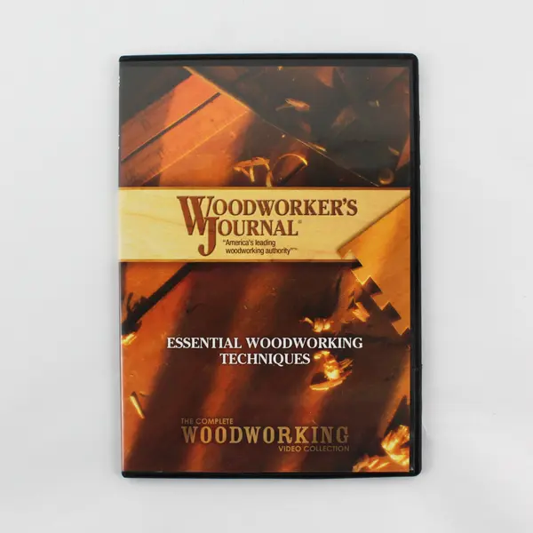 Woodworker's Journal DVD - Essential Woodworking Techniques (Good)
