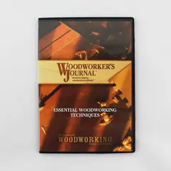 Woodworker's Journal DVD - Essential Woodworking Techniques (Good)