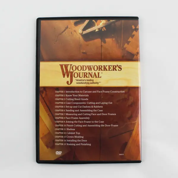 Woodworker's Journal DVD - Essential Woodworking Techniques (Good)