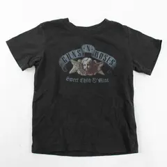 Guns N Roses Sweet Child O' Mine Black Crew Neck T-Shirt Toddler Size 2T