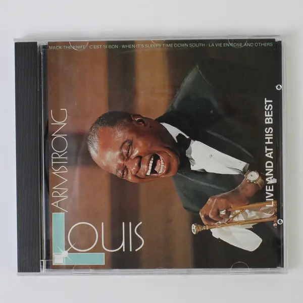 Louis Armstrong Live and at His Best Music CD Album  Recorded 1962
