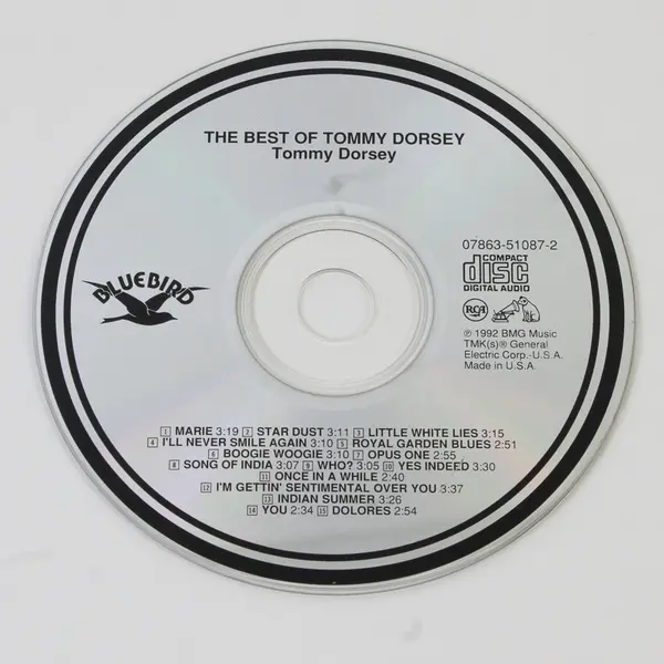 The Best of Tommy Dorsey CD 1992 BMG Big Band Jazz Swing RCA Bluebird