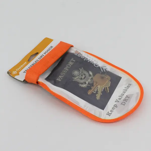 Outdoor Products Valuables Dry Pouch Watertight Seal  for Passport and Valuables