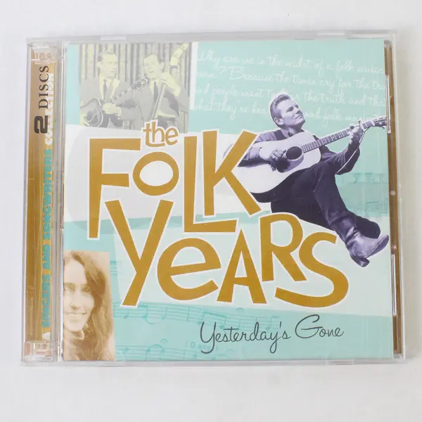 The Folk Years Yesterday's Gone 2 CD Set Various Artists Bob Dylan Paul Simon