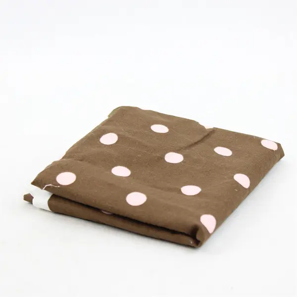 Mixed Lot of 8 Brown Pink Green Fabric Scraps DIY Quilting Crafting