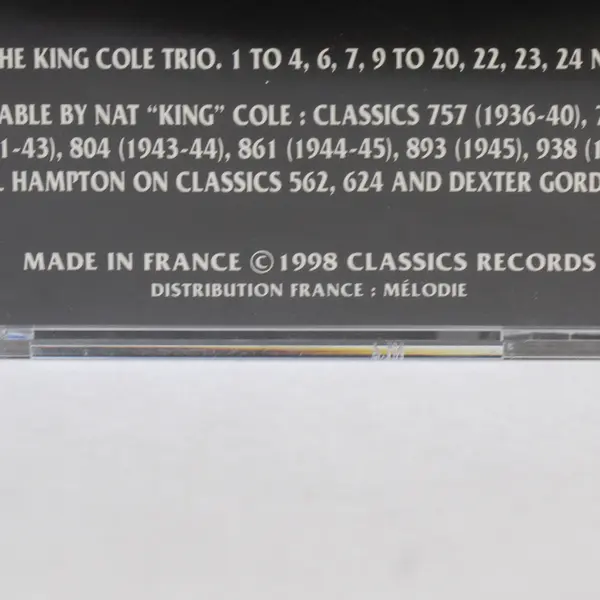 Nat King Cole 1946 - 1947 The Chronological Classics CD 1998