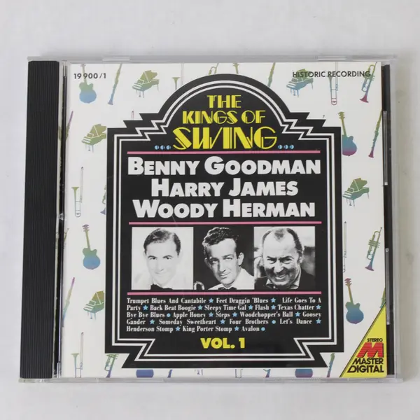 The Kings Of Swing Vol 1 Benny Goodman Harry James Woody Herman 1988 CD