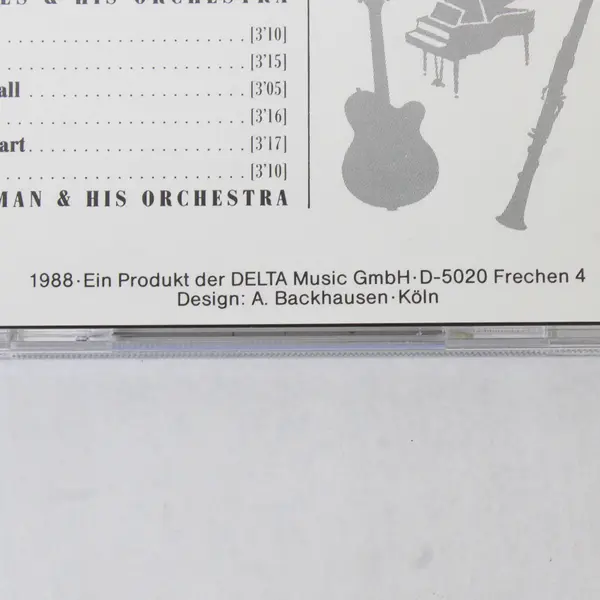 The Kings Of Swing Vol 1 Benny Goodman Harry James Woody Herman 1988 CD